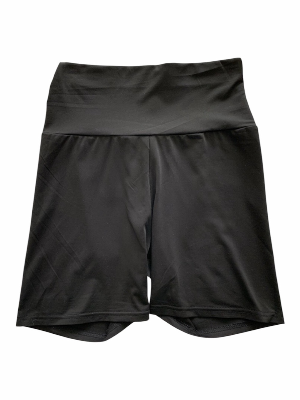 SHEIN Black Athletic Bike Shorts Womens Size S Bermuda Silky Lightweigh